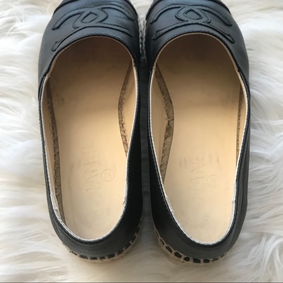 ‼️SOLD‼️ Chanel Black Espadrilles - Picture 3 of 8